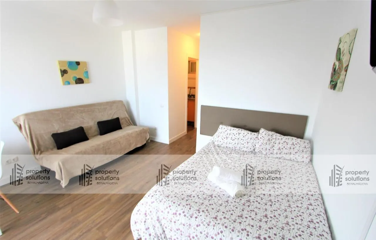 712 Iris Apartamentos - Vista Al Mar - A 10 Min De La Playa Caminando Y 5 Min Del Centro Benalmadena